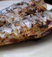 Grill’owana makrela w ziołowej marynacie