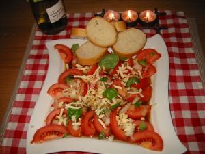 Saatka z pomidorw, dla wielbicieli octu balsamicznego i czosnku