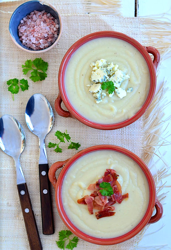 Zupa krem z białych warzyw - FIT i super zdrowa