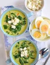 Zupa szpinakowa - lekka i zdrowa