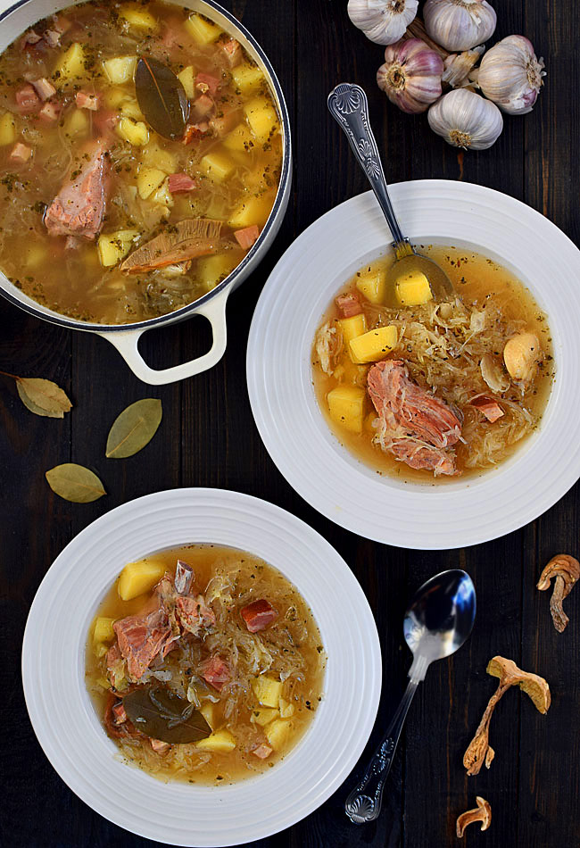 Kwaśnica - góralska zupa na wędzonych żeberkach - najlepszy przepis